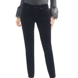 Vince black cozy stretch corduroy pants